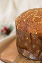 Panettone de caramelo y almendras